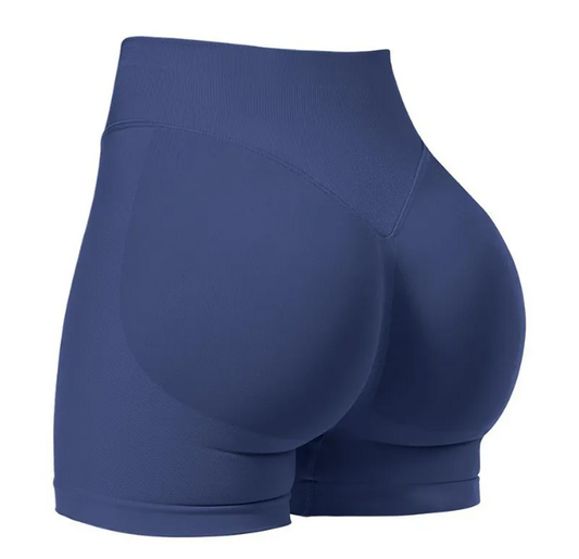 High Waist Yoga Shorts Tight Hip Raise Seamless Quick-drying Pants For Sports Fitness