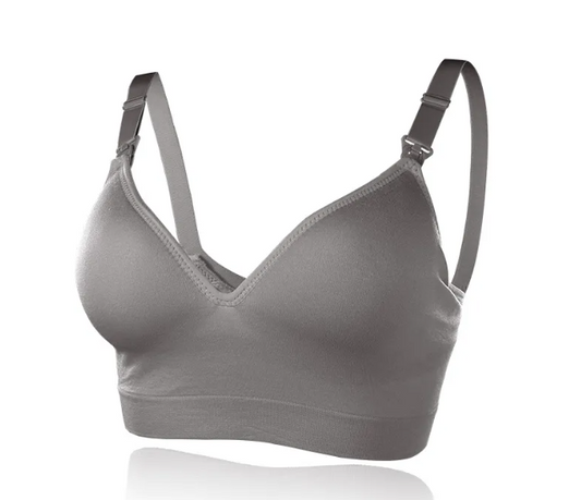 Maternity Unwired Front Buckle Large Nursing Bra