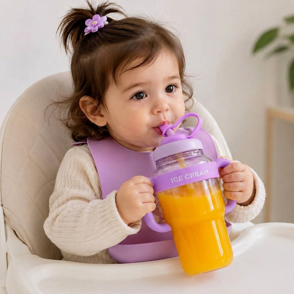 Belly Cup Portable Water Bottle  Leak-Proof, Lightweight & Reusable Drinking Bottle