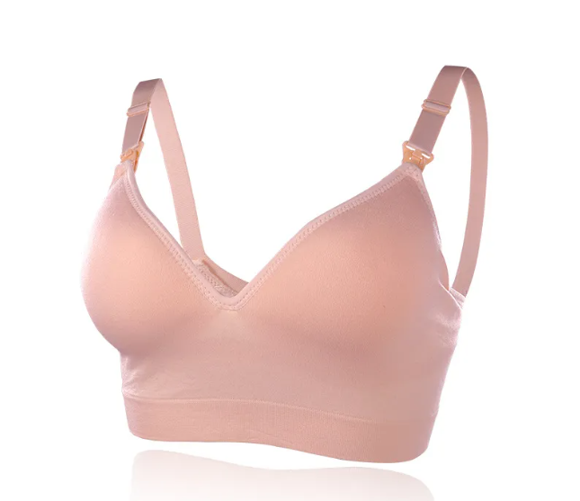 Maternity Unwired Front Buckle Large Nursing Bra