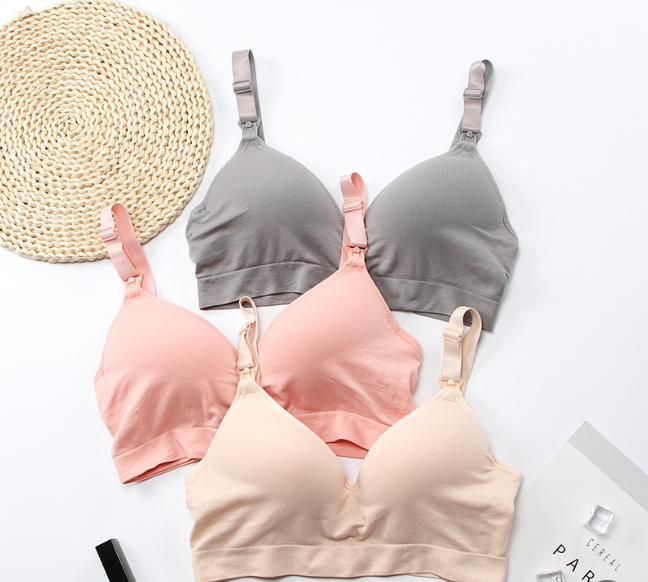 Maternity Unwired Front Buckle Large Nursing Bra