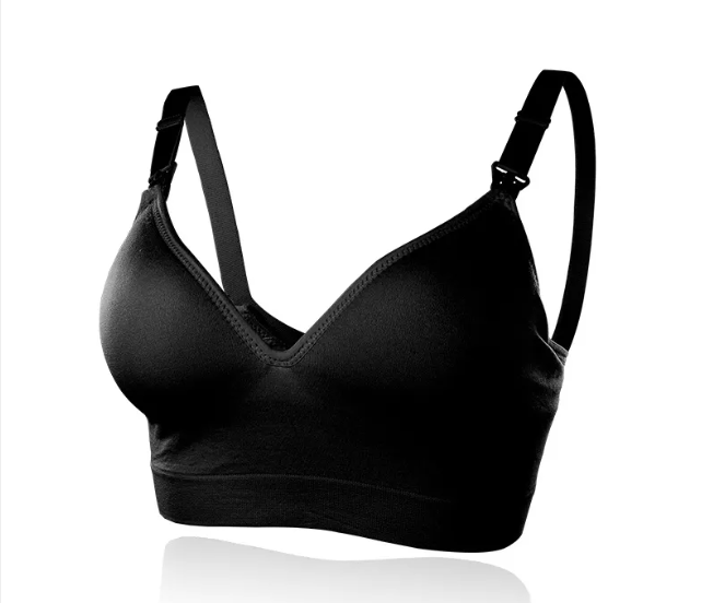Maternity Unwired Front Buckle Large Nursing Bra