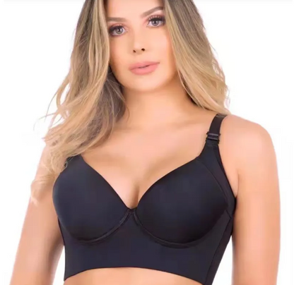 Women's Glossy Seamless Lingerie Memory Underwire Bra