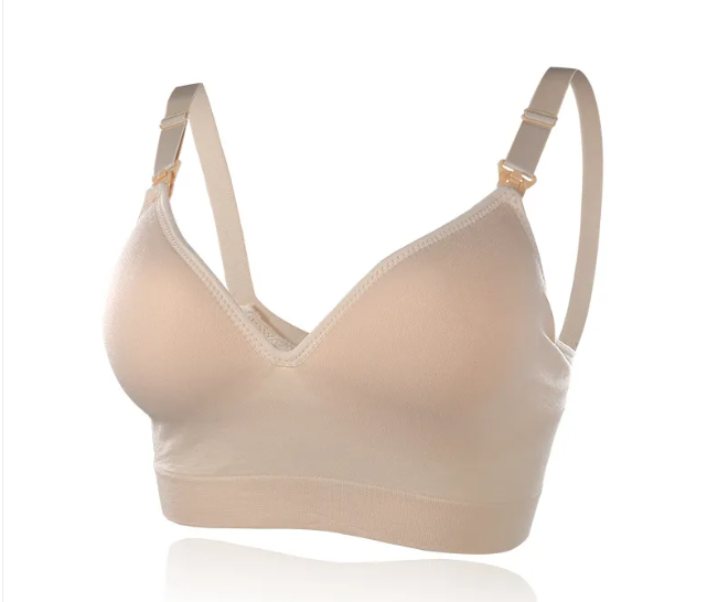 Maternity Unwired Front Buckle Large Nursing Bra