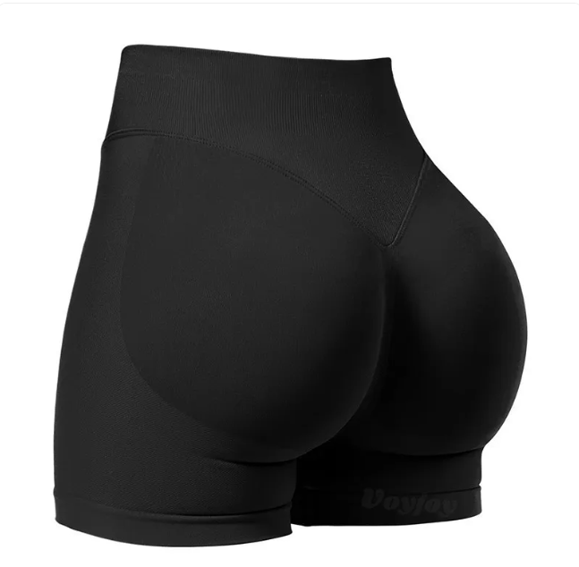 High Waist Yoga Shorts Tight Hip Raise Seamless Quick-drying Pants For Sports Fitness