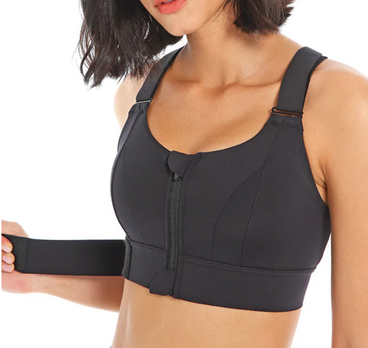 Sports High-intensity Shockproof Beauty Vest Seamless Gathering Fitness Bra Women